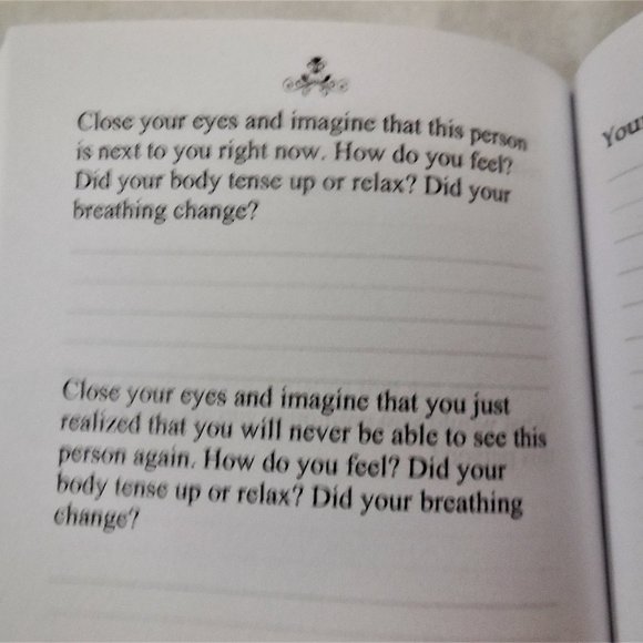 Self-Help Workbook Blacklist Journal Relationship Evoluation NEW - Picture 6 of 10